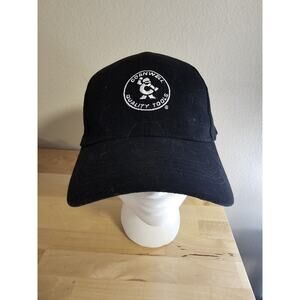 Cornwell Quality Tools Baseball Hat Cap Adjustable Black Embroidered Logo